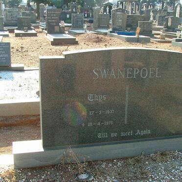 SWANEPOEL Thys 1937-1975