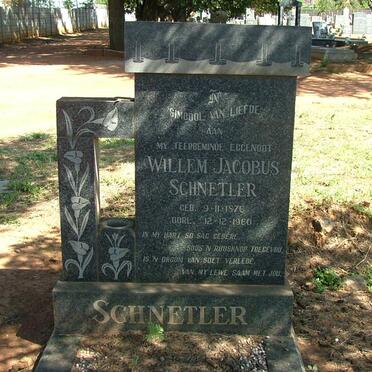 SCHNETLER Willem Jacobus 1876-1960