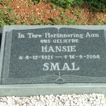 SMAL Hansie 1921-2004