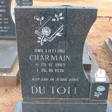 TOIT Charmain, du 1969-1976