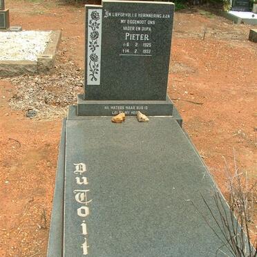 TOIT Pieter, du 1925-1982