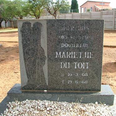 TOIT Marietjie, du 1968-1968