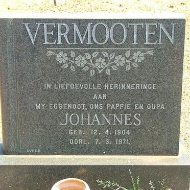 VERMOOTEN Johannes 1904-1971
