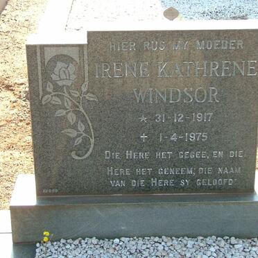 WINDSOR Irene Katherina 1917-1975