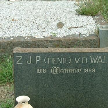 WALT Z.J.P., v.d. 1918-1969