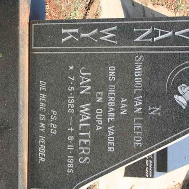 WYK Jan Walters, van 1928-1985