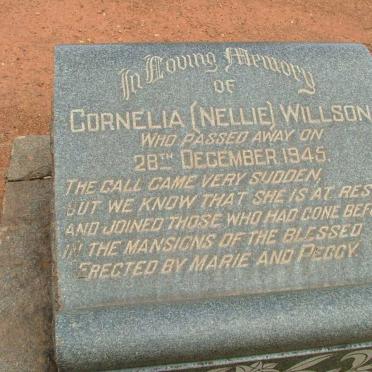 WILLSON Cornelia -1945