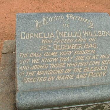 WILLSON Cornelia -1945