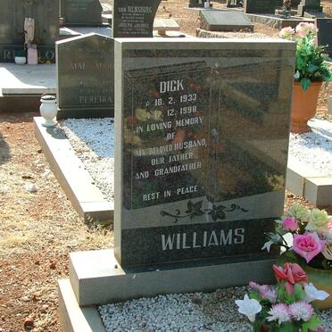 WILLIAMS Dick 1933-1998