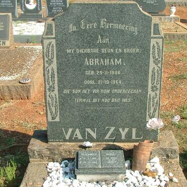 ZYL Abraham, van 1946-1964 :: PAGOS Elizabeth 1926-2005