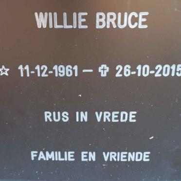 BRUCE Willie 1961-2015
