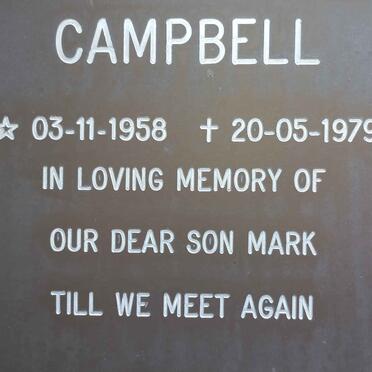CAMPBELL Mark 1958-1979
