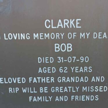 CLARKE Bob -1990