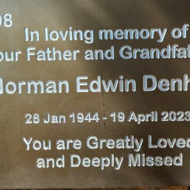 DENHAM Norman Edwin 1944-2023