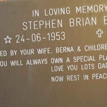 EMPEY Stephen Brian 1953-2010