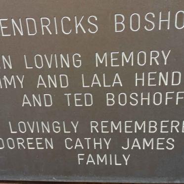 HENDRICKS Jimmy &amp; Lala :: BOSHOFF Ted