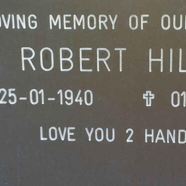 HILLCOAT Ian Robert 1940-2013