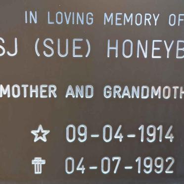 HONEYBALL S.S.J. 1914-1992