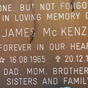 MCKENZIE James 1965-1984