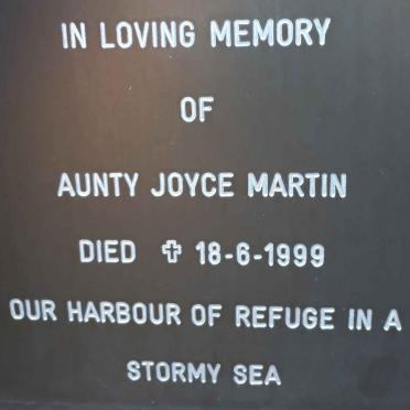 MARTIN Joyce -1999