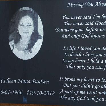 PAULSEN Colleen Mona 1966-2018