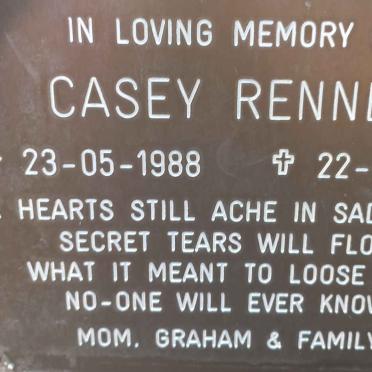 RENNEY Casey 1988-2012