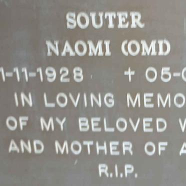SOUTER Naomi 1928-1999
