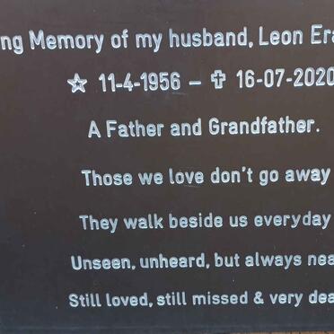 SUPRA Leon Erasmus 1956-2020