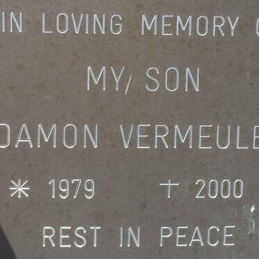 VERMEULEN Damon 1979-2000