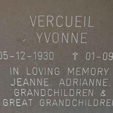 VERCUEIL Yvonne 1930-2007