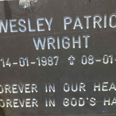 WRIGHT Wesley Patrick 1987-2005