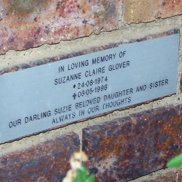 GLOVER Suzanne Claire 1974-1996