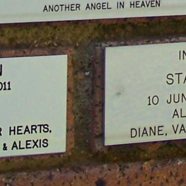 YEN Stanley Patrick 1950-2002 &amp; Diane Margaret 1955-2011