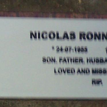 HERMAN Nicolas Ronny 1955-2014