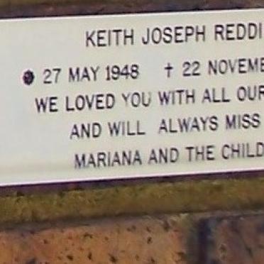 REDDING Keith Joseph 1948-2005