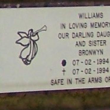 WILLIAMS Bronwyn 1994-1994