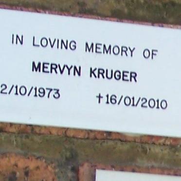 KRUGER Mervyn 1973-2010