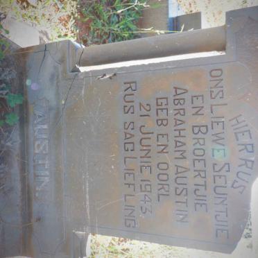 AUSTIN Abraham 1943-1943