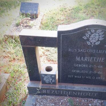 BEZUIDENHOUT Marietjie 1966-1966