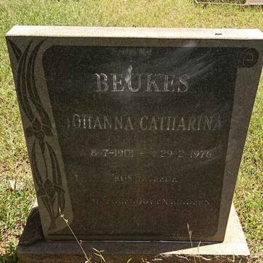 BEUKES Johanna Catharina 1901-1976