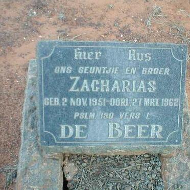 BEER Zacharias, de 1951-1962