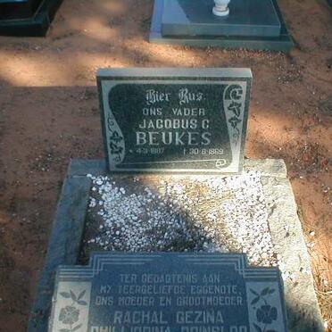 BEUKES Jacobus C. 1887-1969 :: PRINSLOO Rachal Gezina Philippina
