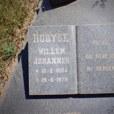 BOOYSE Willem Johannes 1904-1979