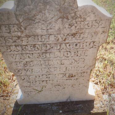 BILJOEN Barend Jacobus, van 1932-1932