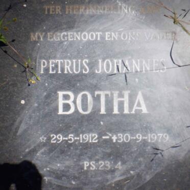 BOTHA Petrus Johannes 1912-1979