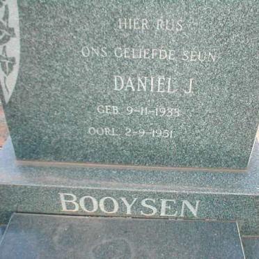 BOOYSEN Daniel J. 1933-1951