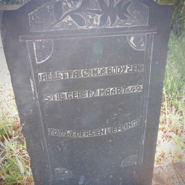 BOOYZEN Alletta C.M.A. 1949-1949