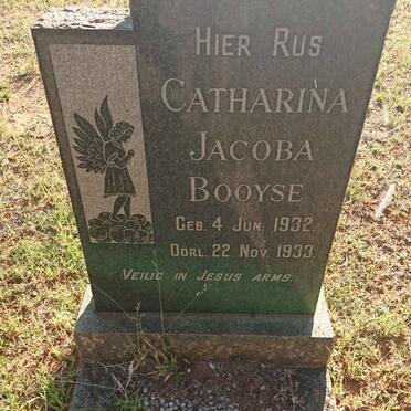 BOOYSE Catharina Jacoba 1932-1933