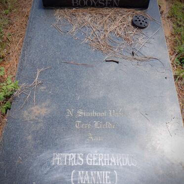 BOOYSEN Petrus Gerhardus 1931-2004