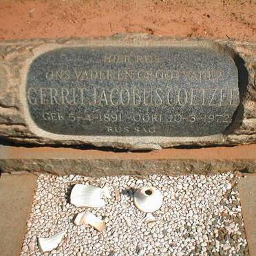 COETZEE Gerrit Jacobus 1891-1972